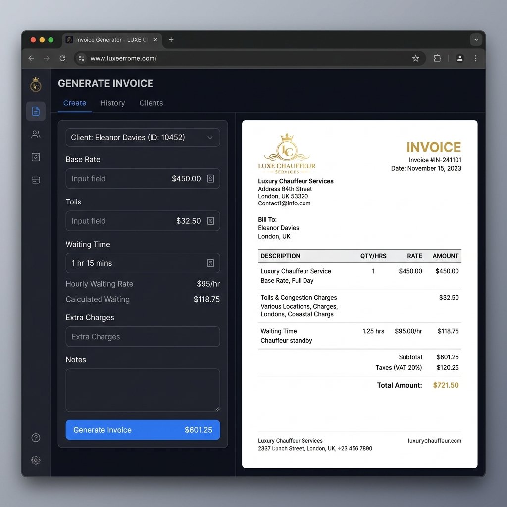 Invoice Generator UI