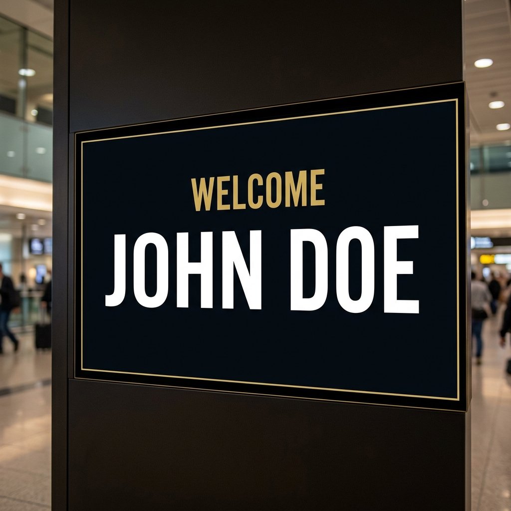 Digital Airport Paging Board